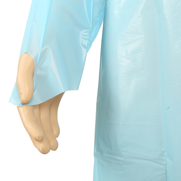 Isolation Gowns With Thumb Loops
